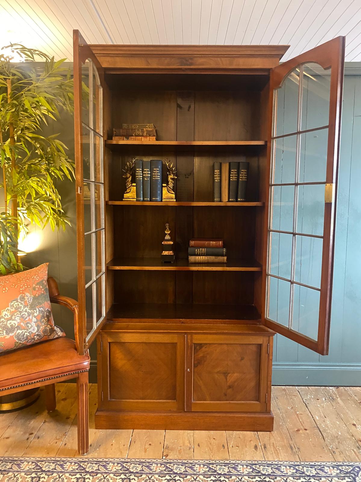 Vintage Mahogany Bookcase