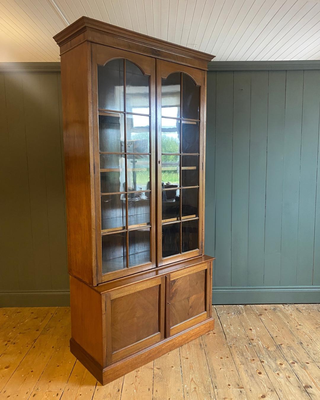 Vintage Mahogany Bookcase