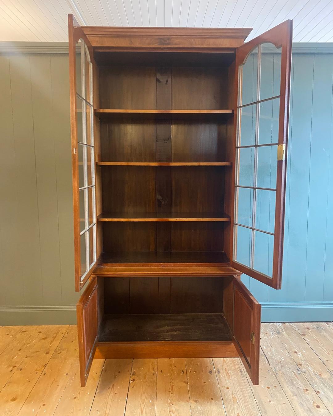 Vintage Mahogany Bookcase