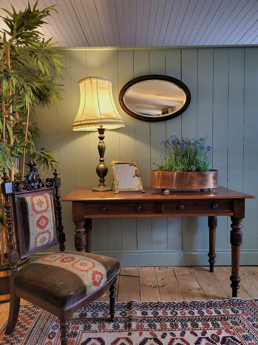 Vintage Mahogany Console Table
