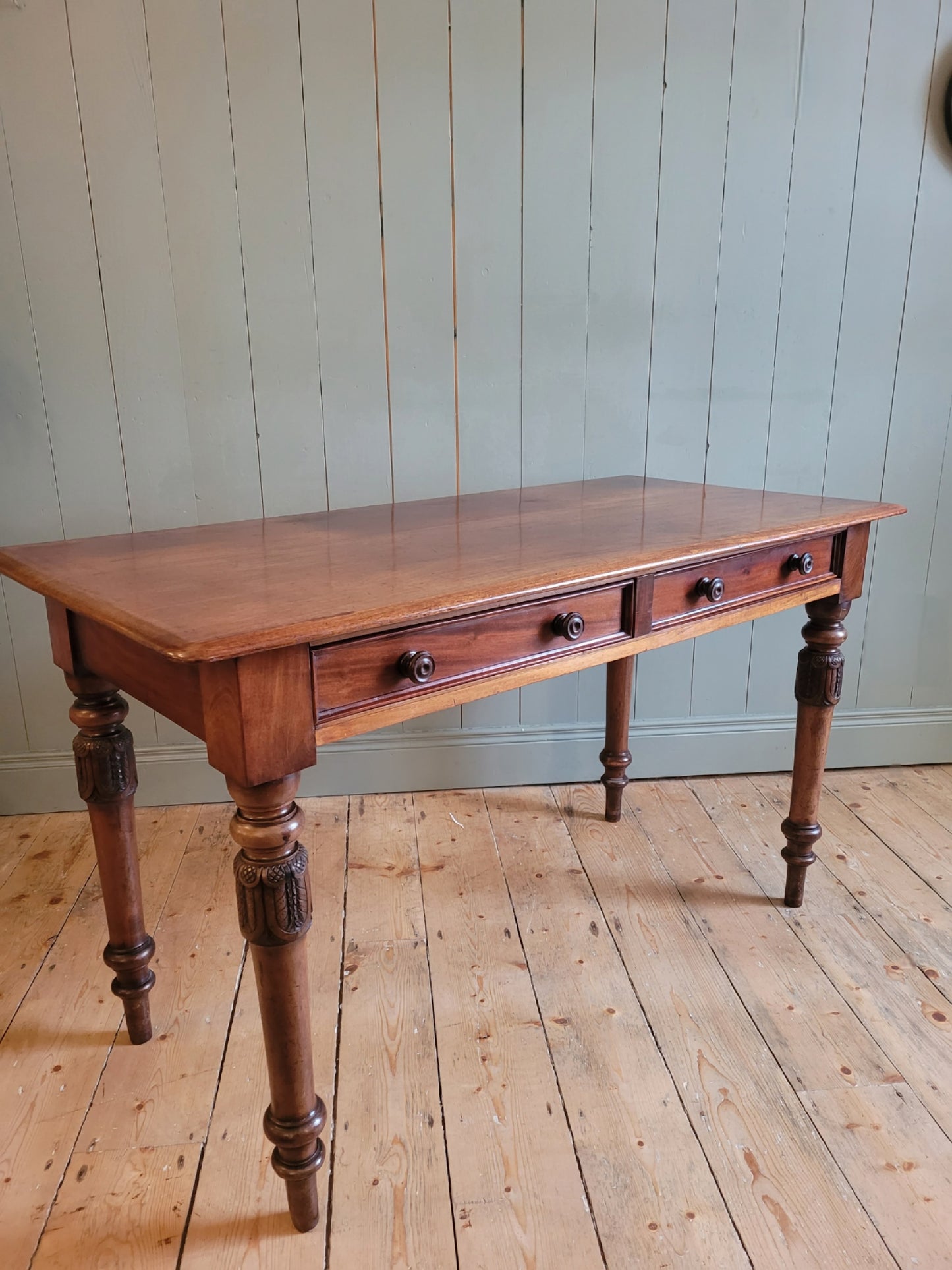 Vintage Mahogany Console Table