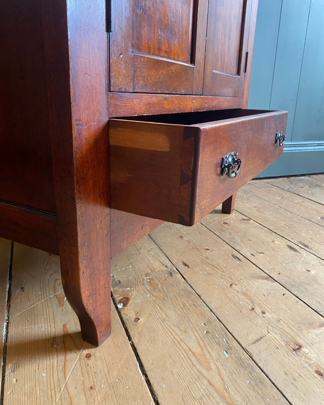 Vintage Mahogany Side Cabinet