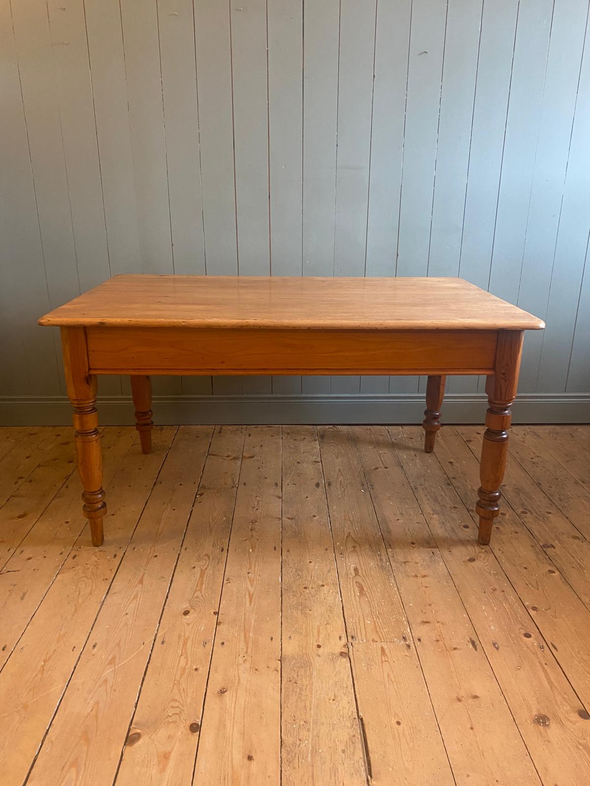 Vintage Pine Kitchen Table