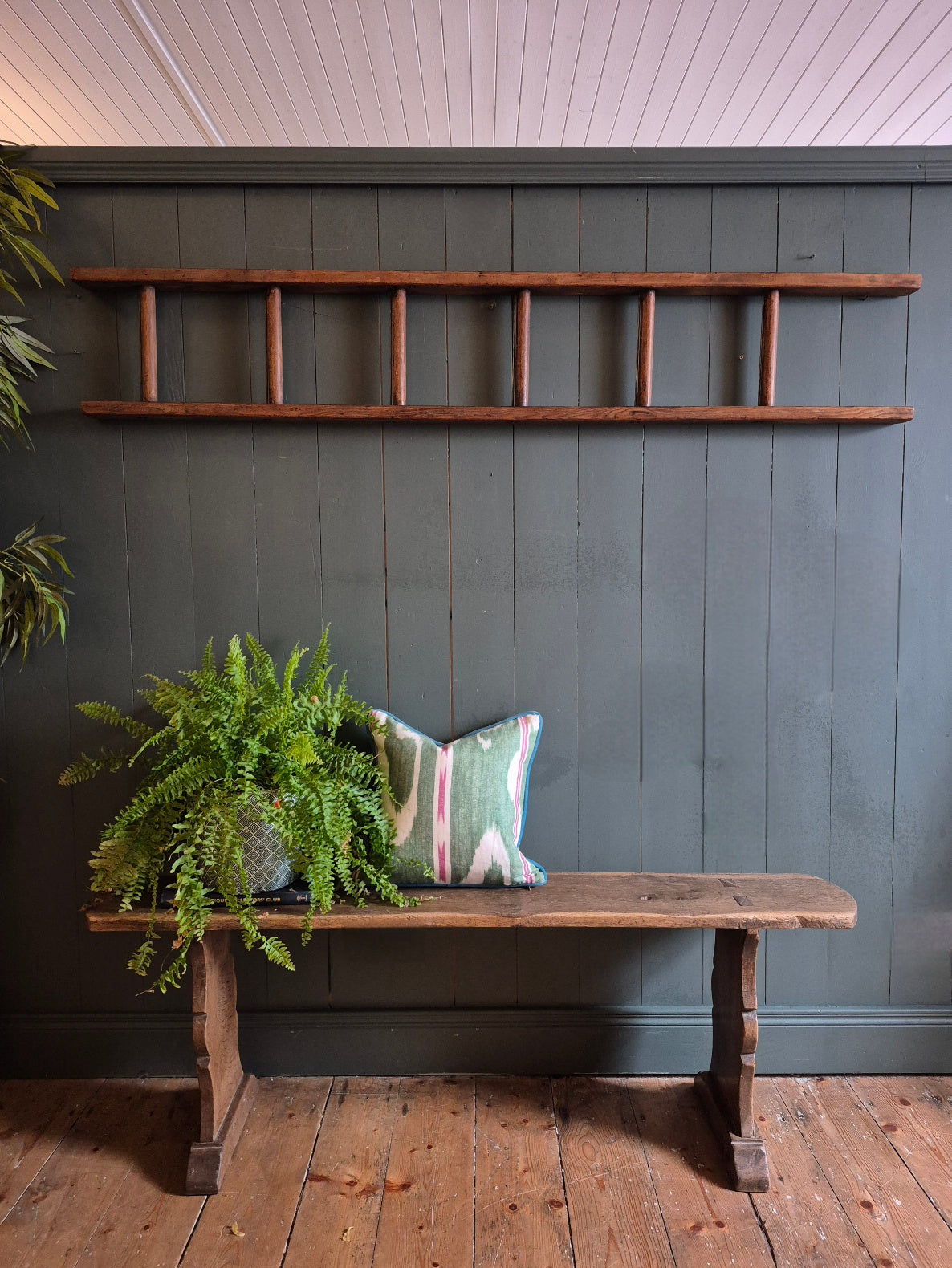 Vintage Pine Ladder