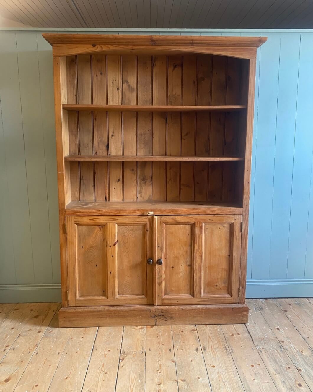 Vintage Solid Pine Kitchen Dresser