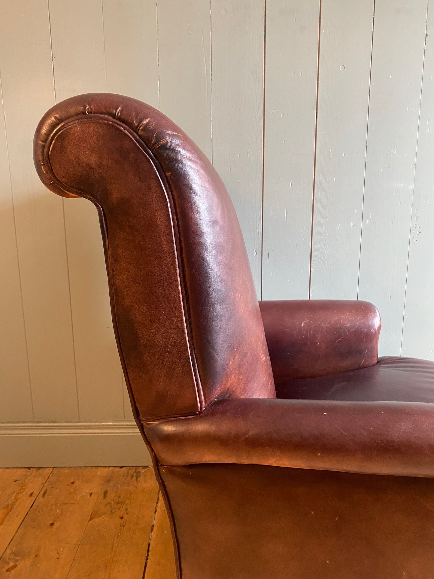 William IV Leather Armchair