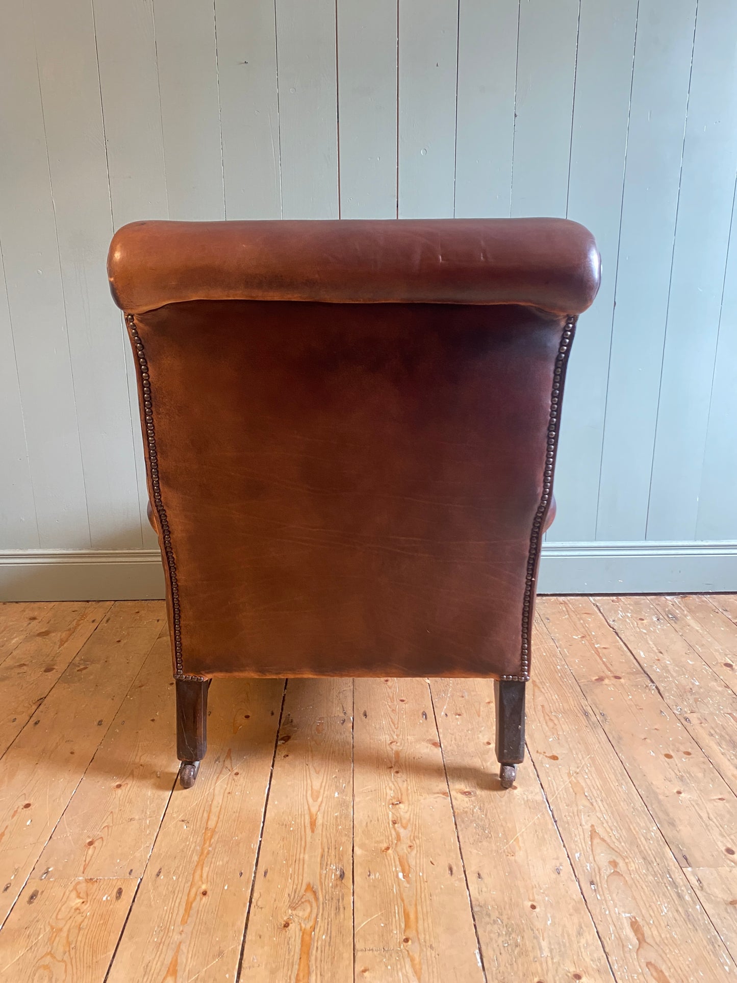 William IV Leather Armchair