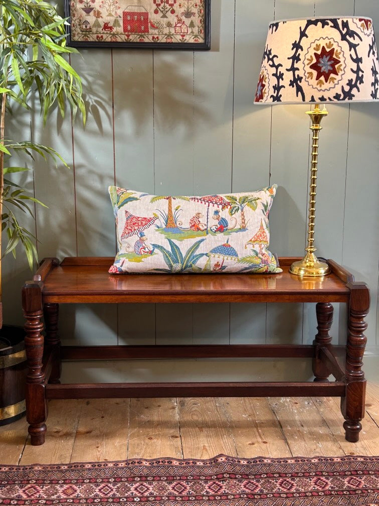 Mahogany Window Seat / Bench