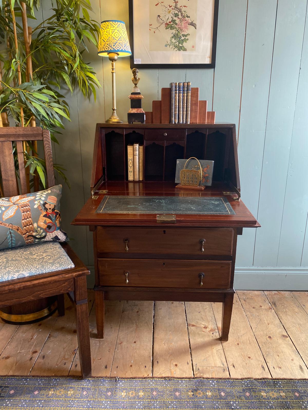 Antique Mahogany Writing Bureau