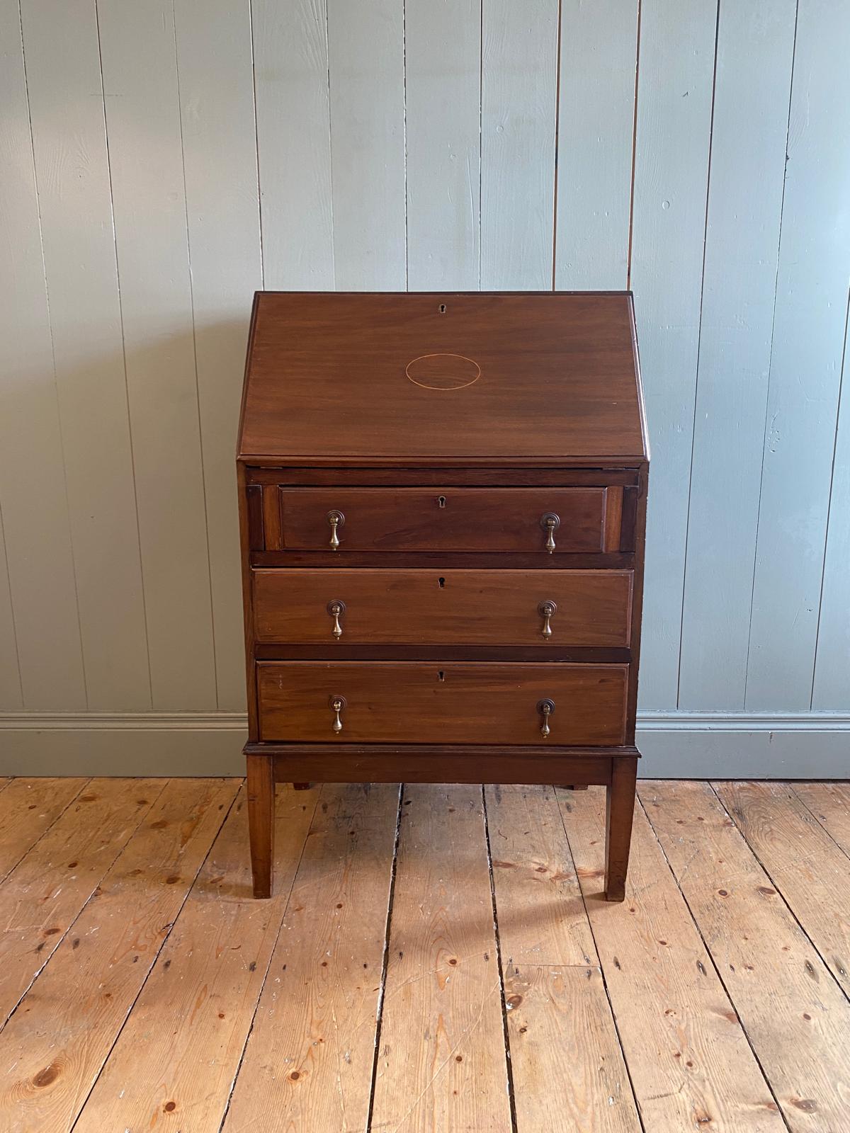 Antique Mahogany Writing Bureau