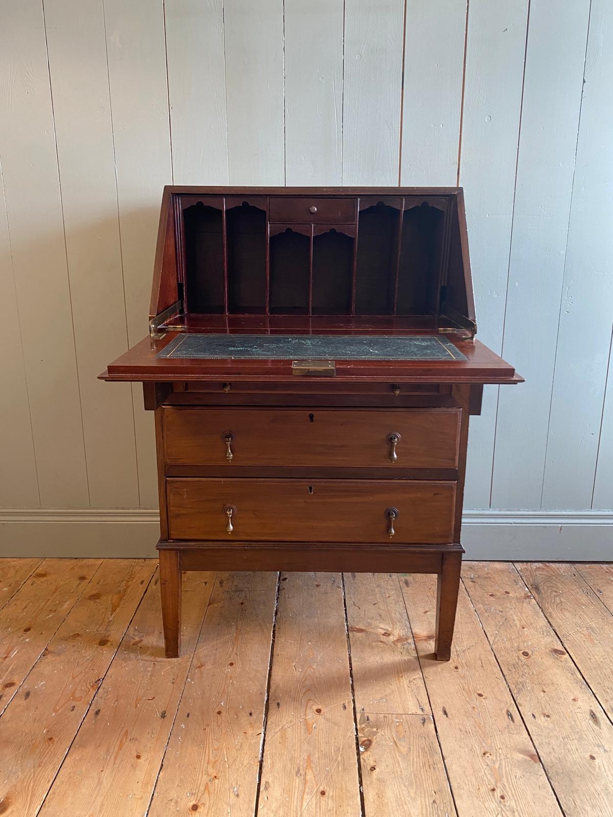 Antique Mahogany Writing Bureau