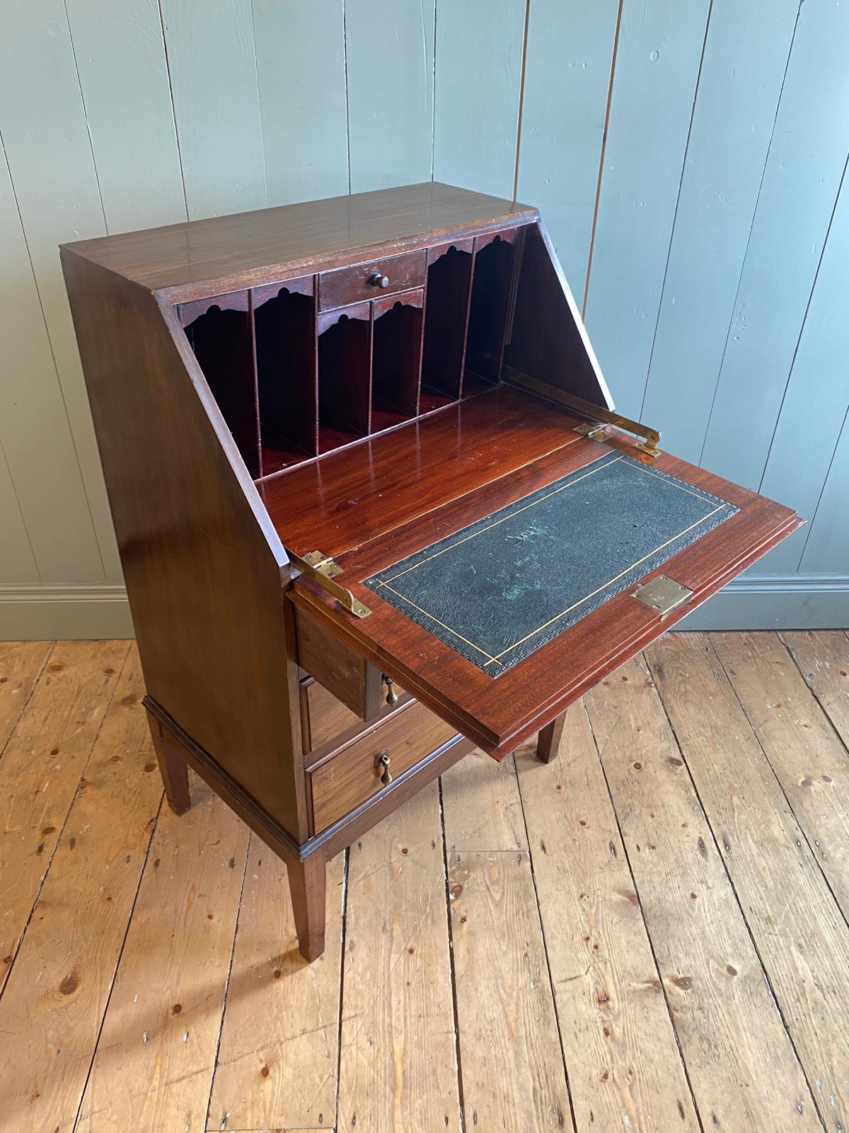 Antique Mahogany Writing Bureau