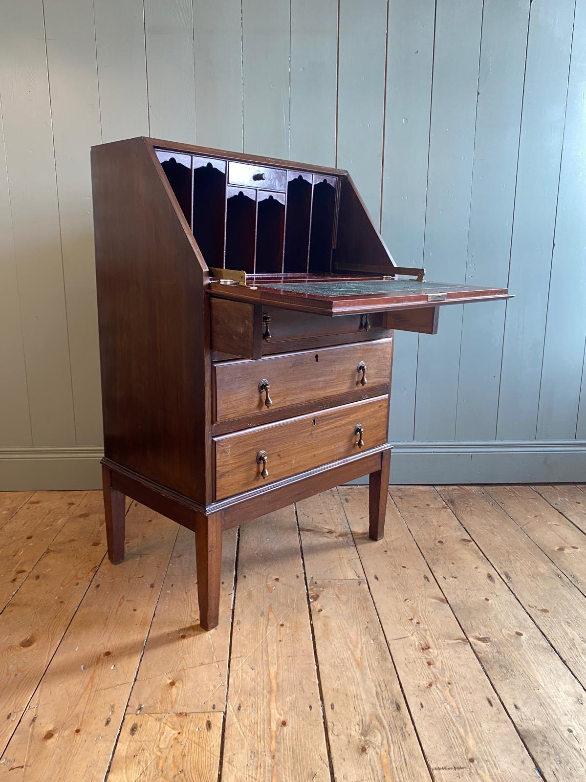 Antique Mahogany Writing Bureau