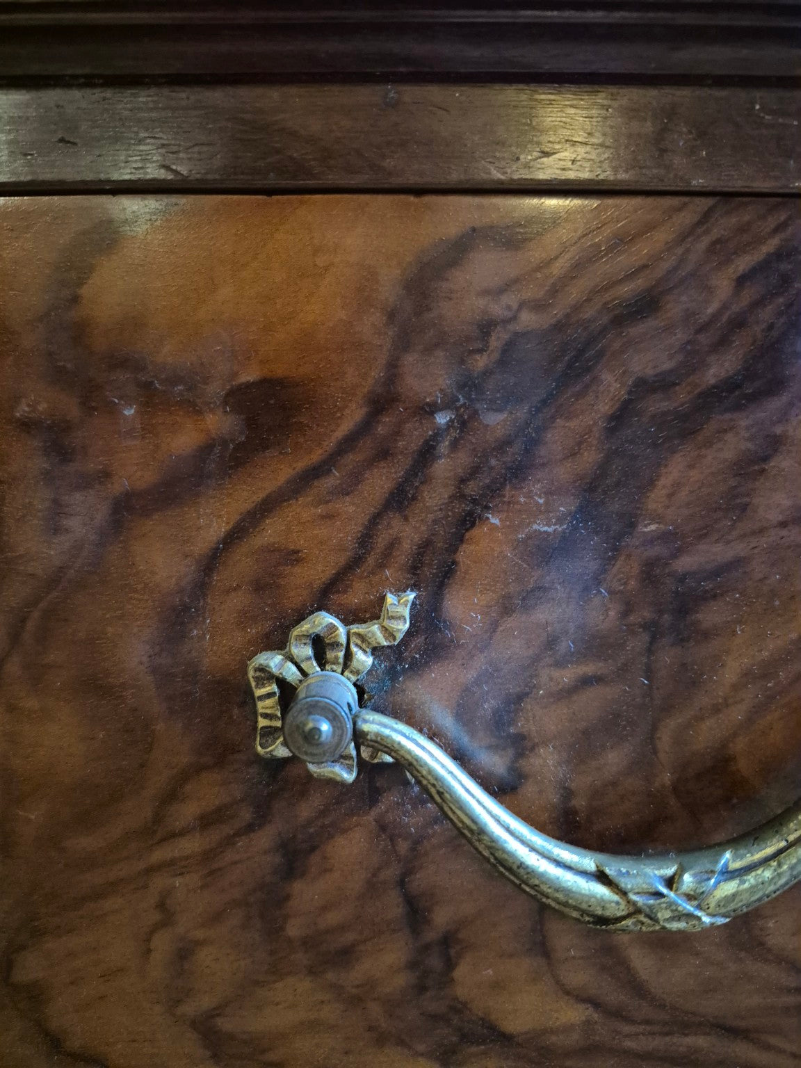 Early 1900's French Walnut Armoire