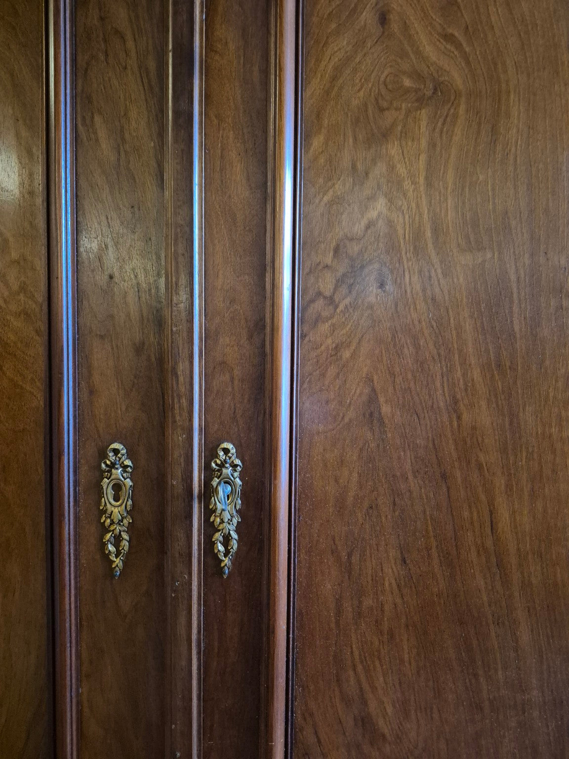 Early 1900's French Walnut Armoire