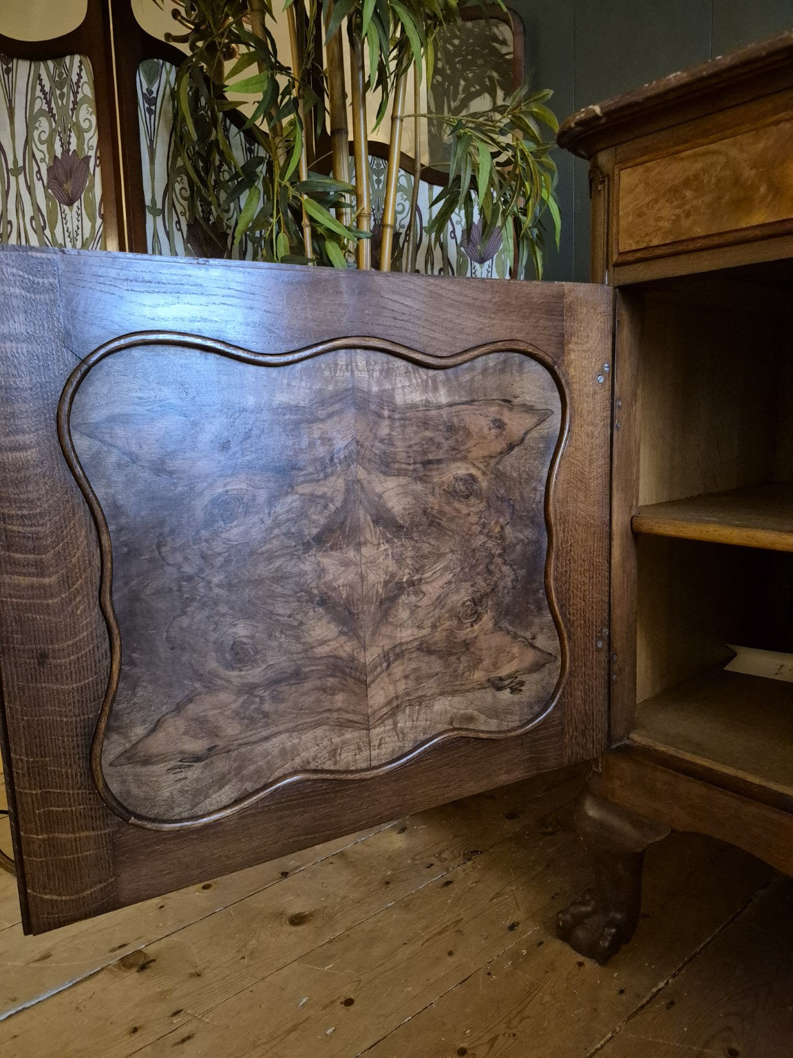 Antique French Walnut Sideboard