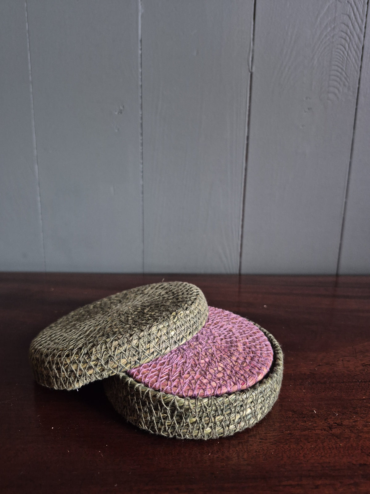 Handwoven Seagrass Coasters