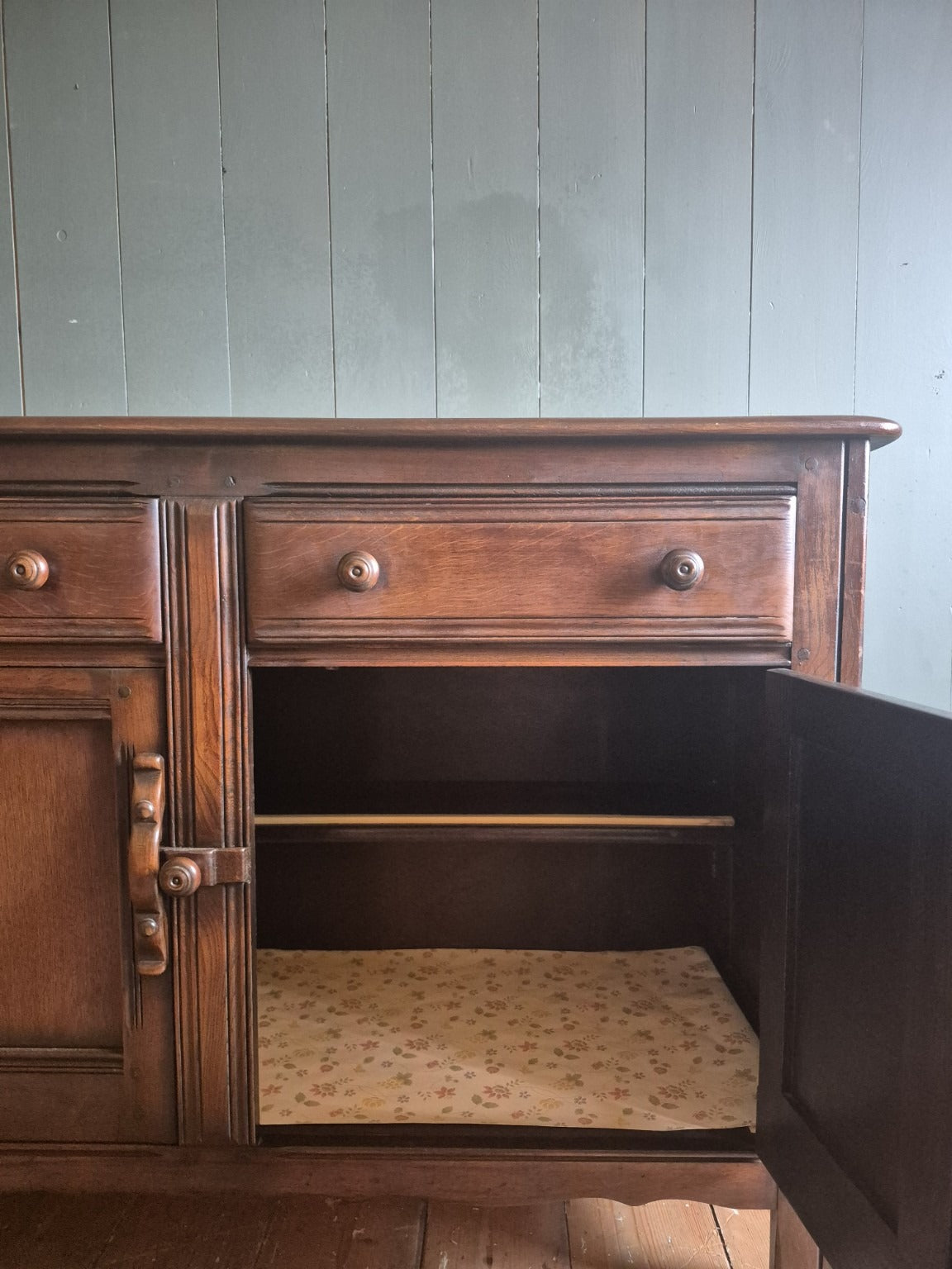 Mid Century Oak Sideboard