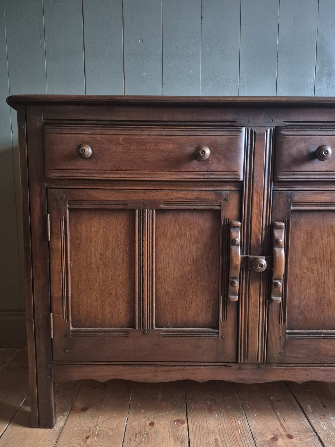 Mid Century Oak Sideboard