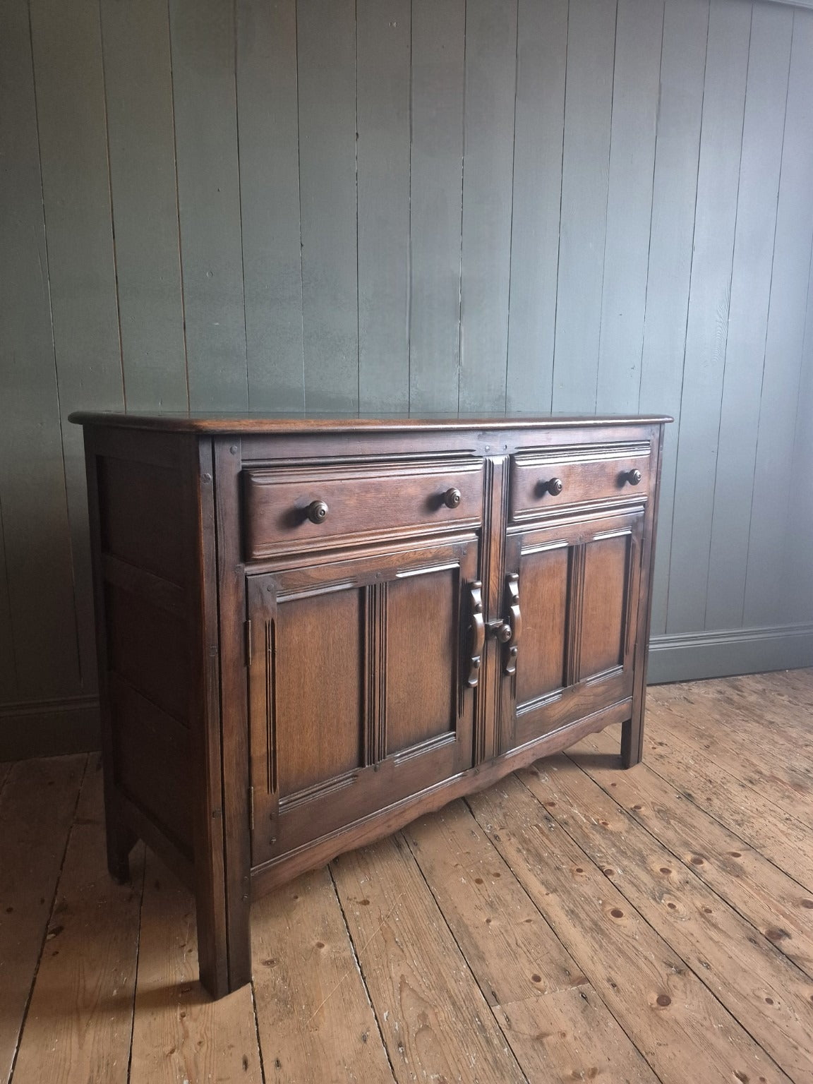 Mid Century Oak Sideboard