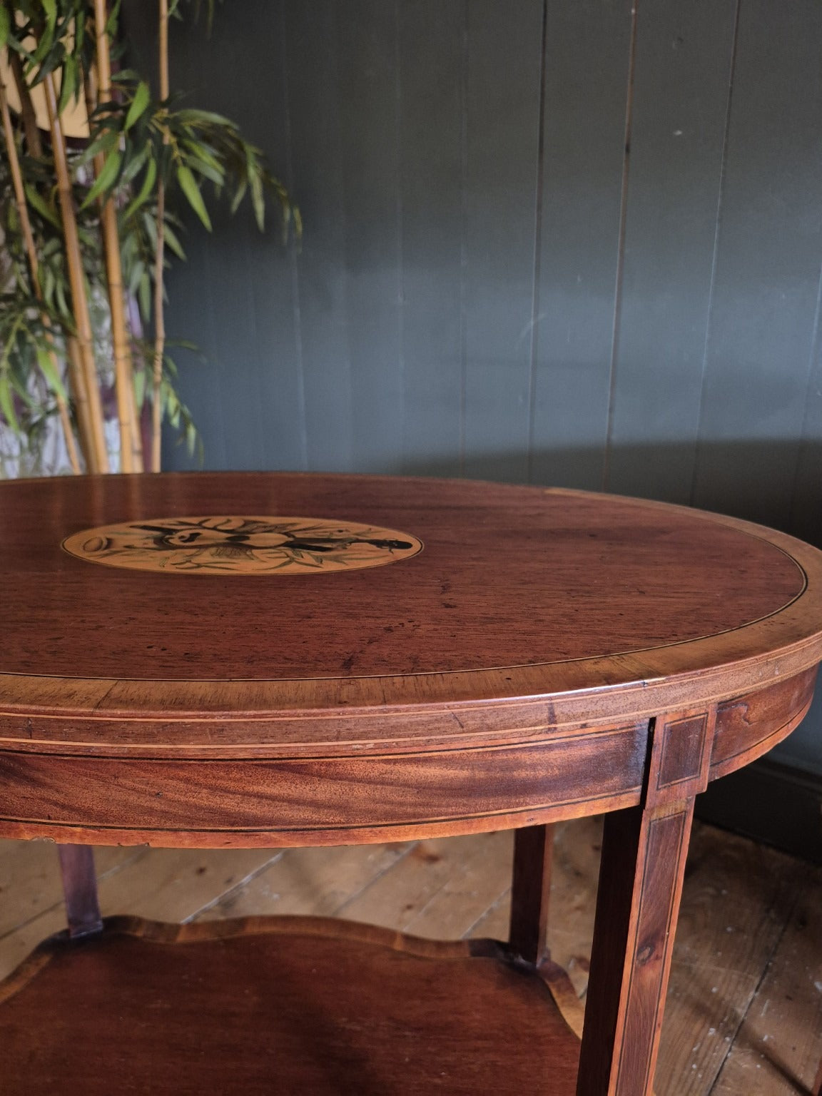 Pair of Edwardian Sheraton Style Tables