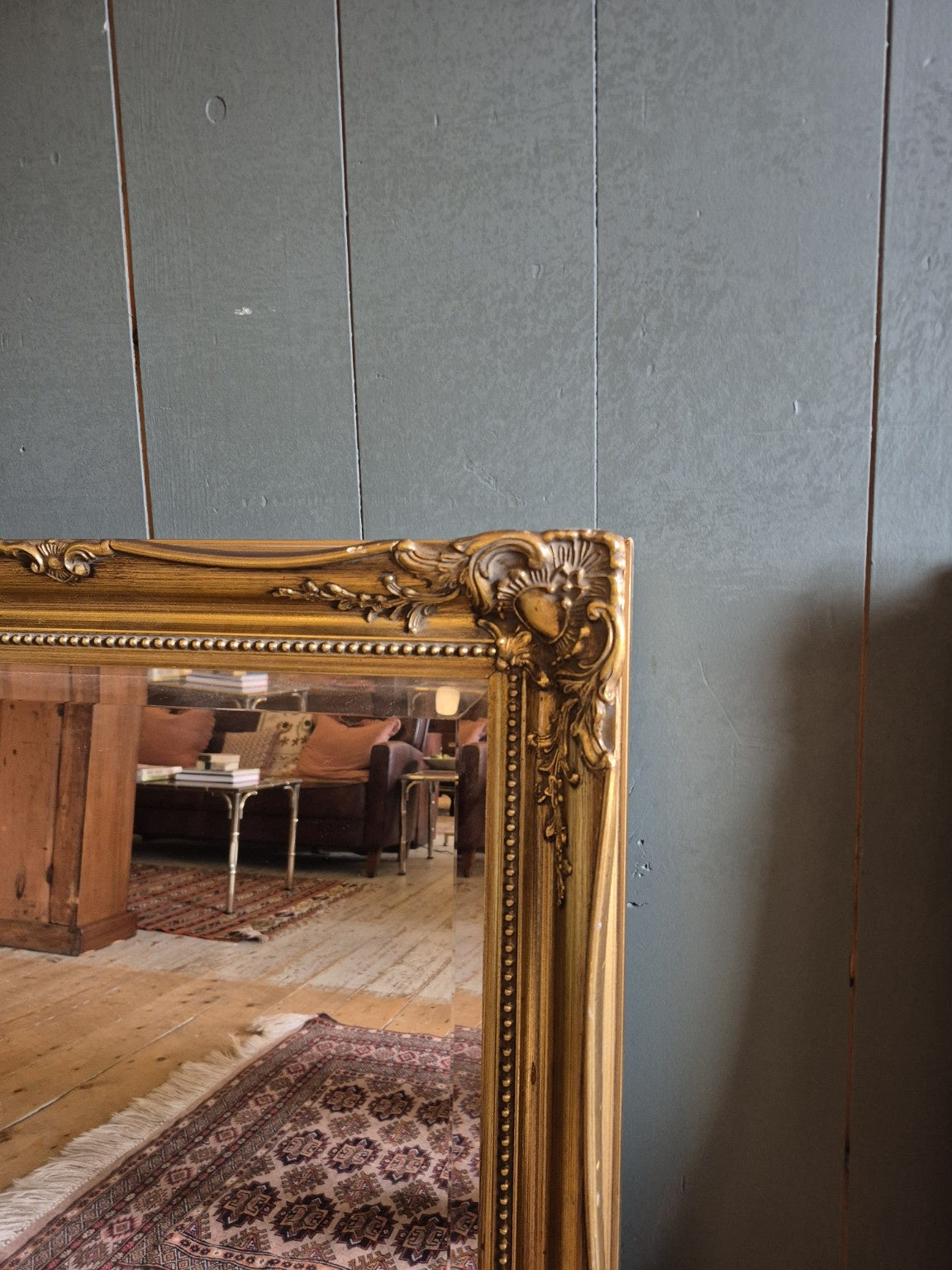 Pair Of Vintage Gilt Mirrors