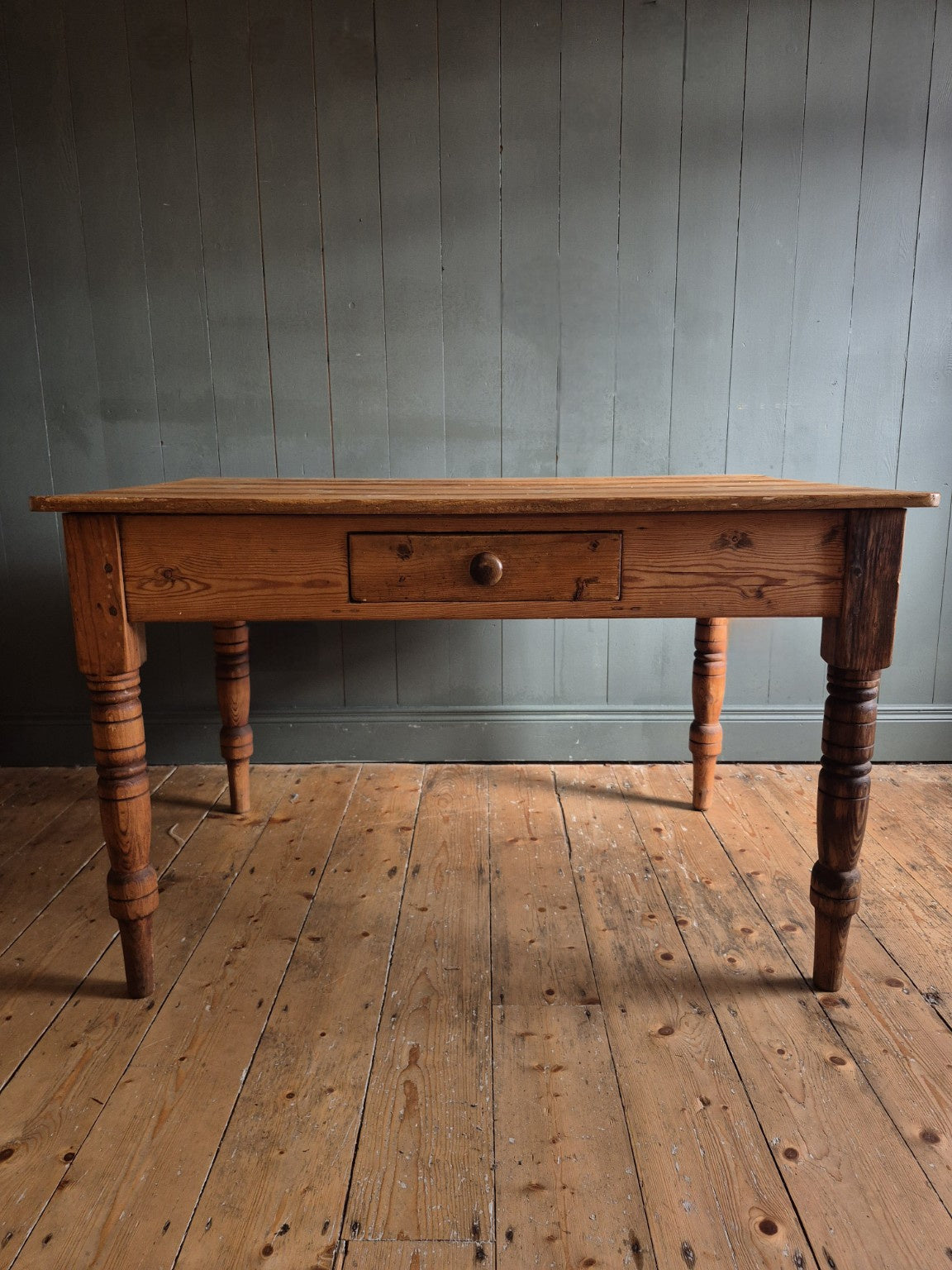 Victorian Pine Scrub Table