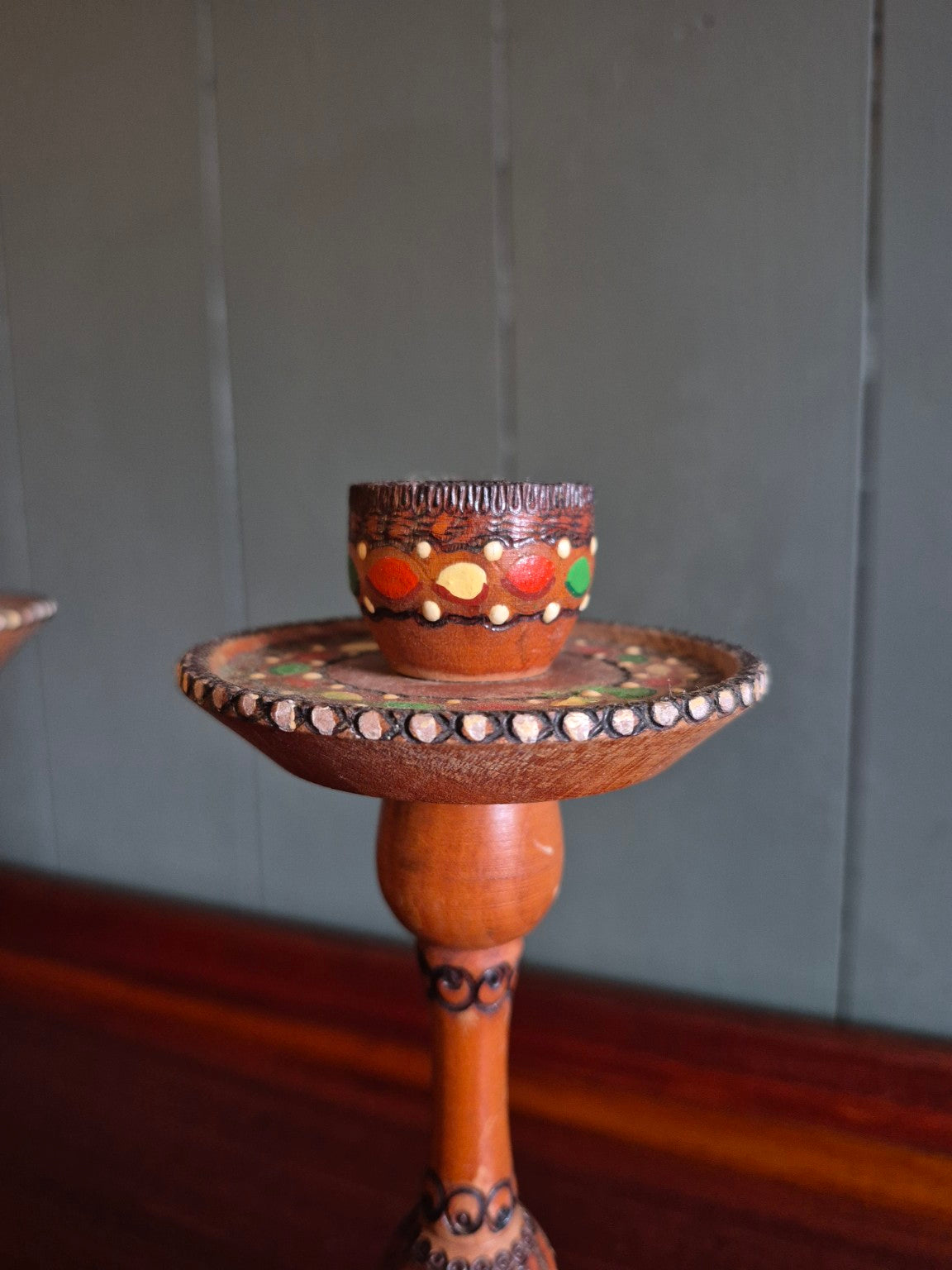 Vintage German Candleholders
