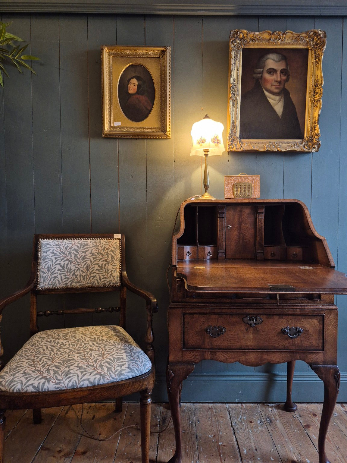 Vintage Walnut Bureau