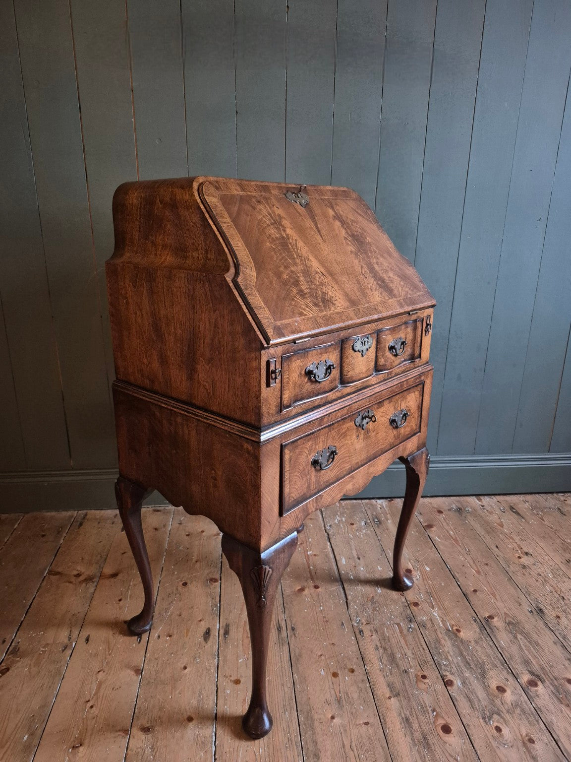 Vintage Walnut Bureau