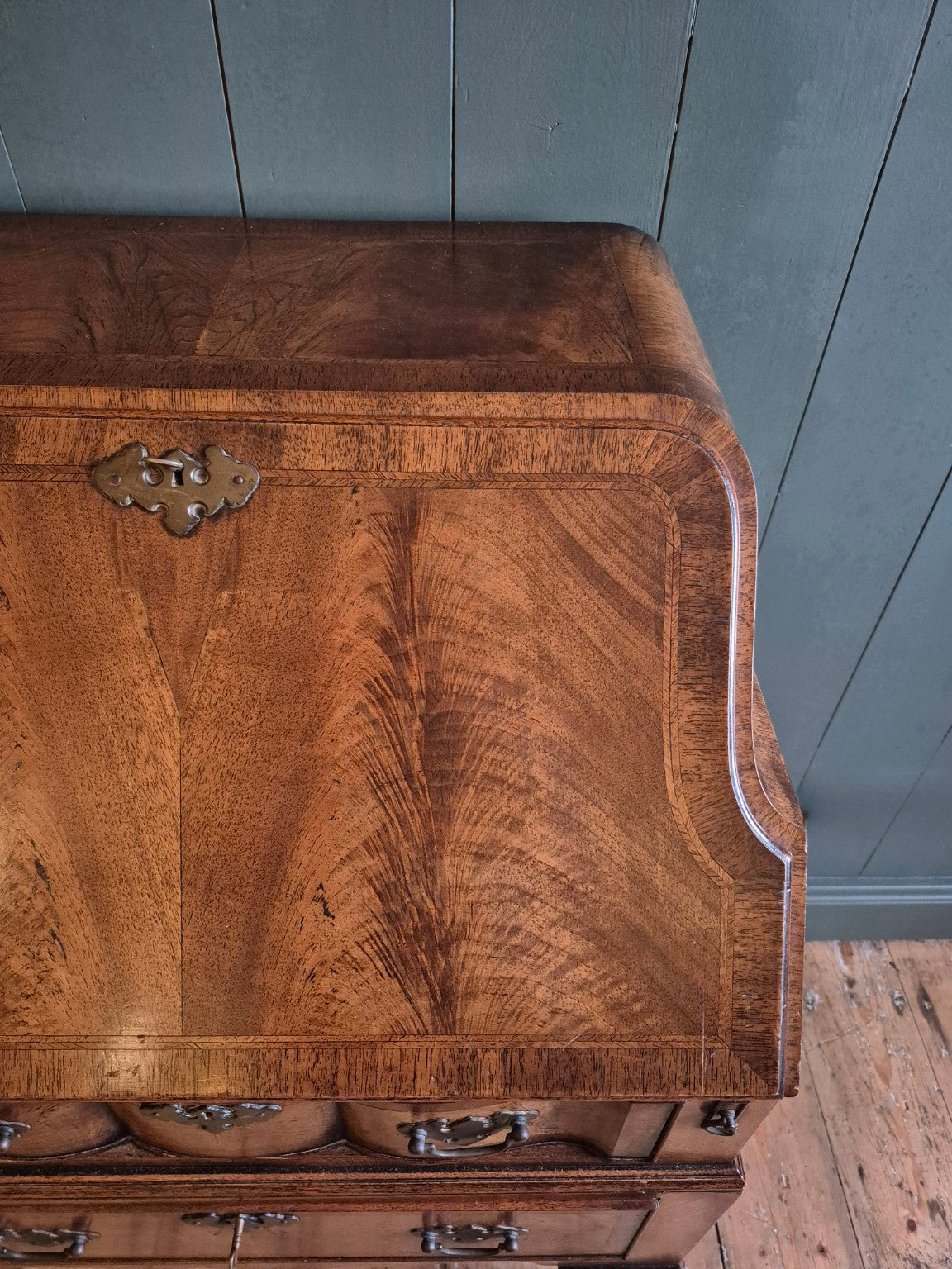 Vintage Walnut Bureau