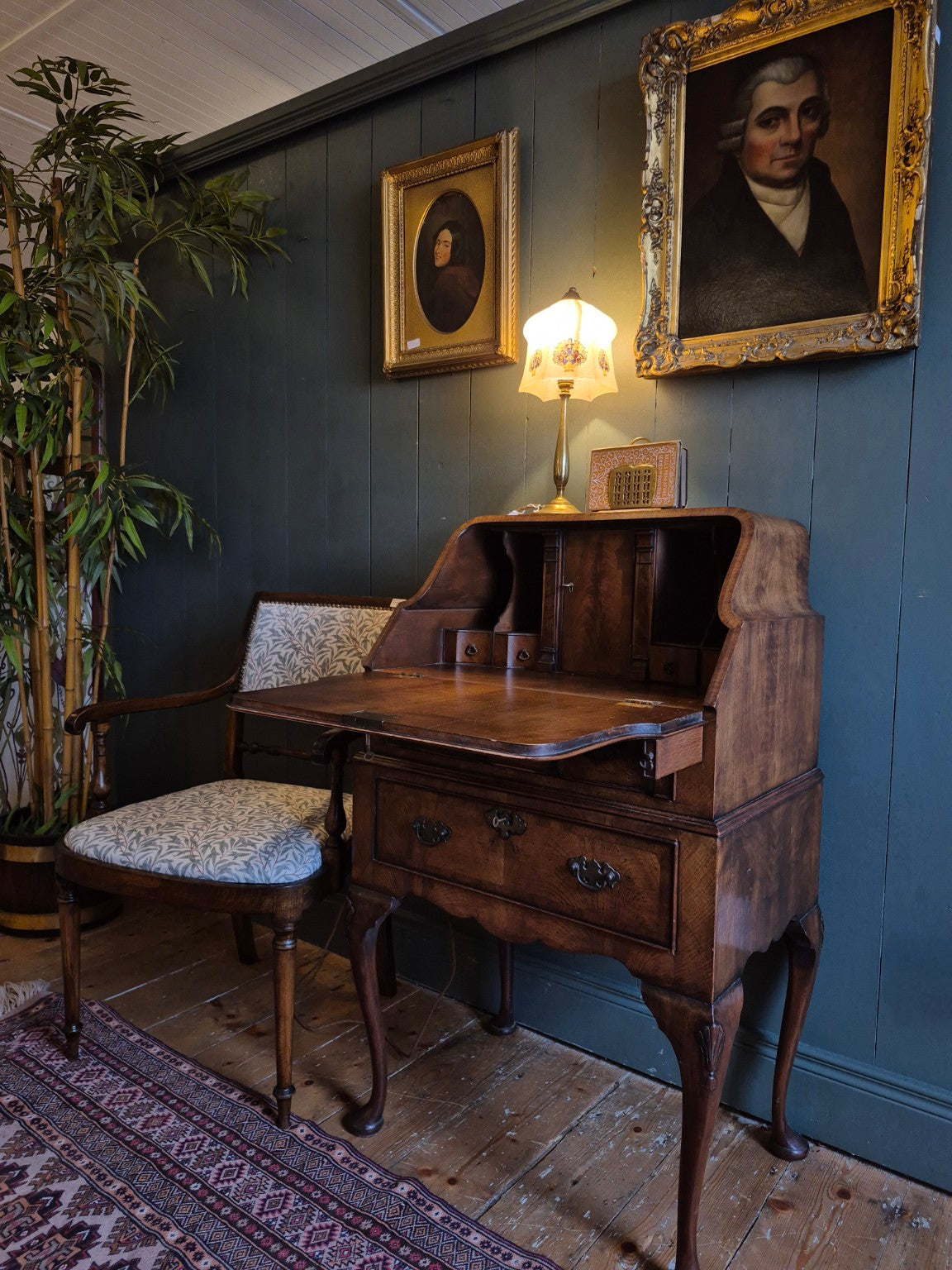 Vintage Walnut Bureau